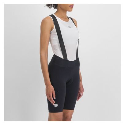 Kurze Damen-Trägerhose Sportful Ultra Schwarz