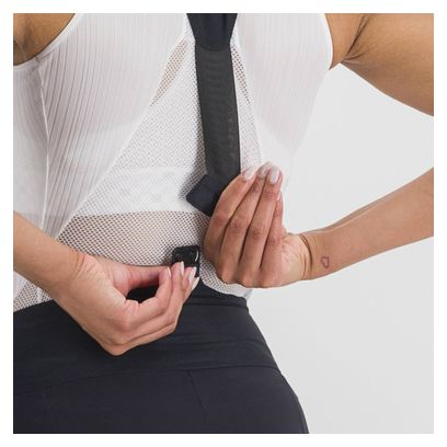 Kurze Damen-Trägerhose Sportful Ultra Schwarz