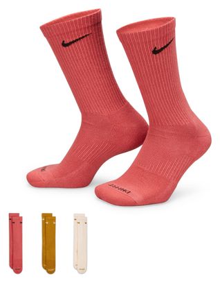 Calcetines unisex <strong>Nike</strong> Everyday Plus Cushioned Multi Colours Socks (x3)