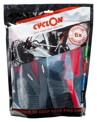 CYCLON Set De Brosses De Nettoyage 6 Pièces