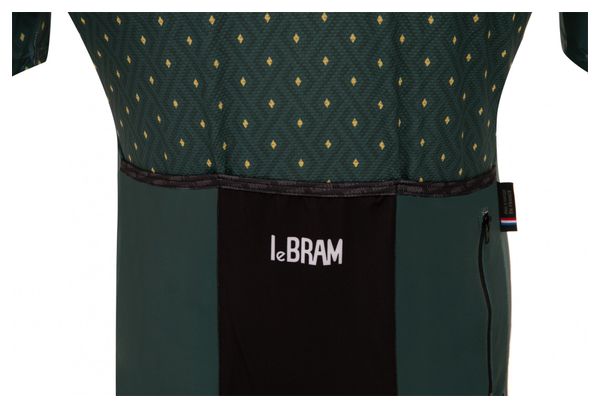 Maglietta LeBram Luz Ardiden Agave verde manica corta vestibilità regolabile