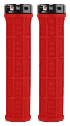 Pair of Grips Parts 8.3 Half Diamond Red