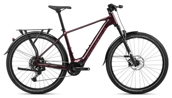 Orbea Kemen 30 Electric Trekking Bike Shimano Cues 10S 540 Wh 29'' Metallic Burgundy Red 2024