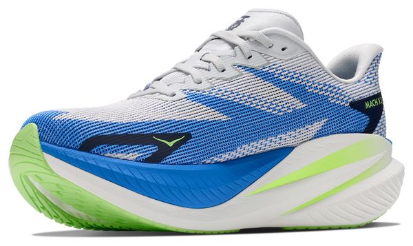 Hoka Mach X 3 Running Shoes, Gray/Blue, Men's