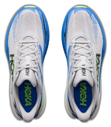 Hoka Mach X 3 Running Shoes, Gray/Blue, Men's