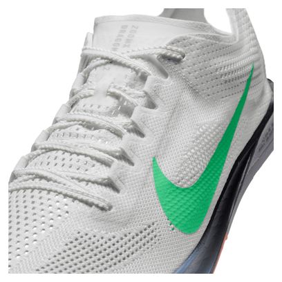 Zapatillas de atletismo Nike Dragonfly 2 blancas/verdes/naranjas, unisex