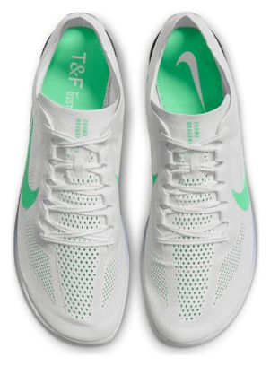 Zapatillas de atletismo Nike Dragonfly 2 blancas/verdes/naranjas, unisex