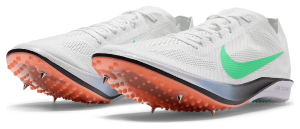 Zapatillas de atletismo Nike Dragonfly 2 blancas/verdes/naranjas, unisex