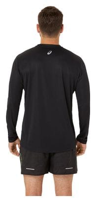 Asics Fujitrail Logo Black/Yellow Men's long sleeve jersey