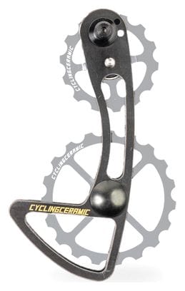 CyclingCeramic Oversized Derailleur Cage 14/19T for Shimano 105 R7000 11S  Derailleur Silver