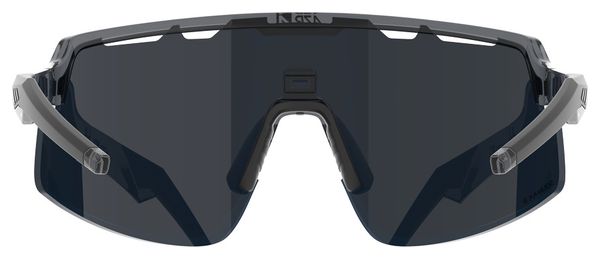 Lunettes Azr Speed RX Crystal Noir/Gris Miroir