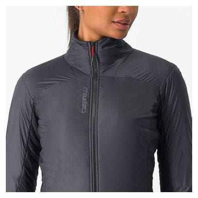 Castelli Fly Damen Winterjacke Schwarz/Silber