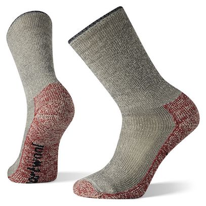 Smartwool Classic Edition Maximum Cushion Crew Socks Grey/Red