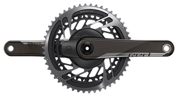 Quarq Vermogensmeter Sram Red D1 DUB Crankset 46-33T 12S (Niet meegeleverd) Zwart