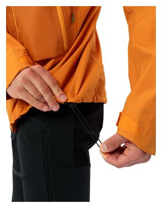 Giacca Hardshell Vaude Croz IV 3L Arancione
