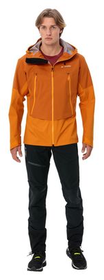 Giacca Hardshell Vaude Croz IV 3L Arancione