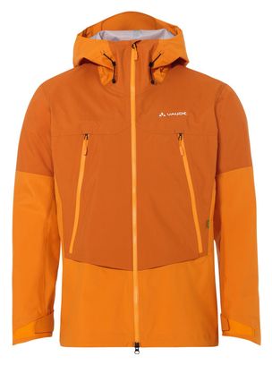 Giacca Hardshell Vaude Croz IV 3L Arancione