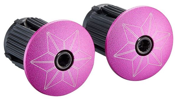 Ruban de Cintre Supacaz Super Sticky Kush Limited Edition Rose / Rad  avec Bouchons