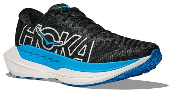 Hoka Rocket X Trail Schoenen Zwart/Blauw Dames
