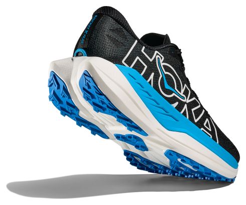 Hoka Rocket X Trail Schoenen Zwart/Blauw Dames