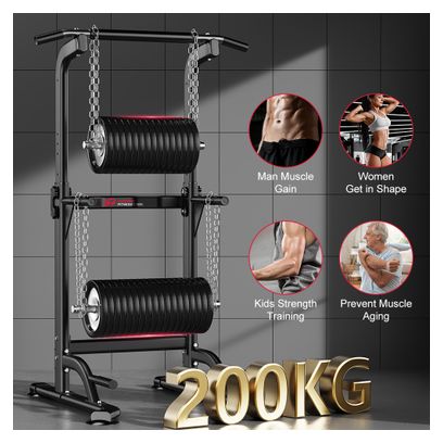 Machine de vibration D Tractions Dips Robuste