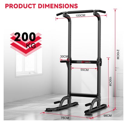 Machine de vibration D Tractions Dips Robuste