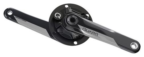Quarq DFour Sram DUB Crankset met Vermogen Sensor voor Shimano Dura Ace / Ultegra 2x11S (zonder koffer) Zwart