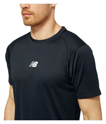 New Balance All Terrain Trail Short Sleeve Shirt Black