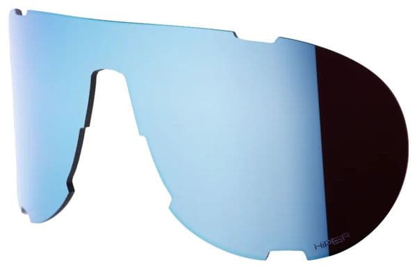 Ecran de rechange 100% Westcraft Shield Hiper Multilayer Miroir Bleu