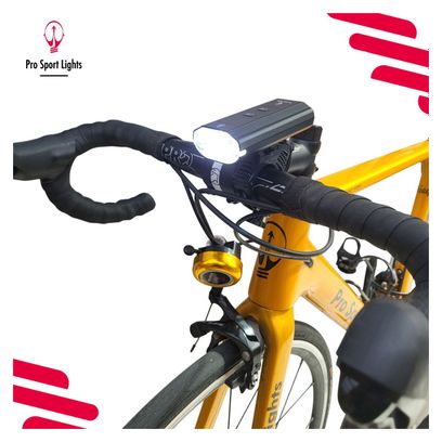 Lumière pour vélo 1200 Lumen Performance - Phare USB rechargeable