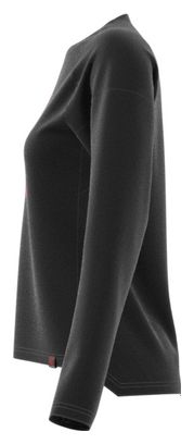 Maillot Manches Longues Adidas Five Ten Femme Noir/Rouge