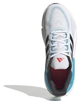 Chaussures de Running adidas Performance SolarBoost 5 Bleu Blanc