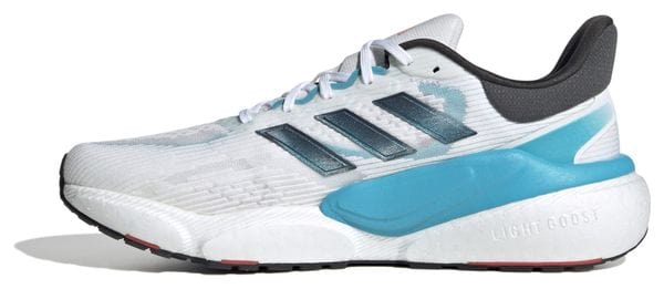 Chaussures de Running adidas Performance SolarBoost 5 Bleu Blanc