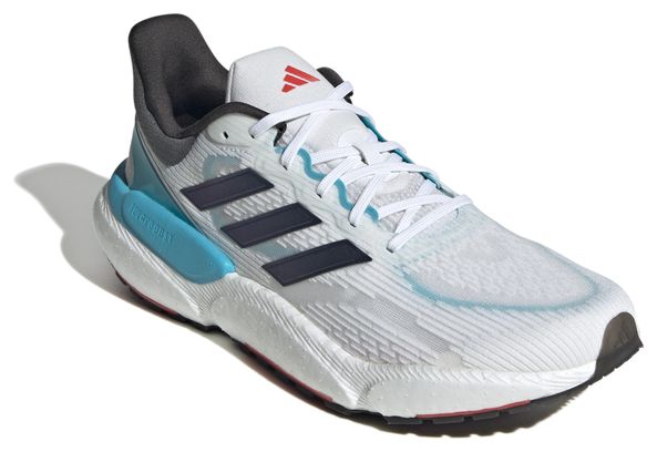 Chaussures de Running adidas Performance SolarBoost 5 Bleu Blanc