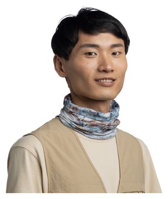 Buff Coolnet UV Tree Aspect Grey Choker