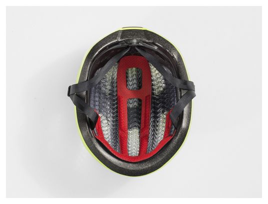 Casque Route Bontrager Starvos WaveCel Jaune Radioactif