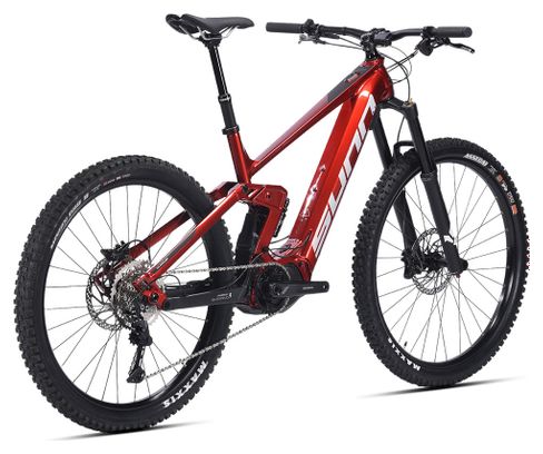 Bicicleta de exposición - Sunn Kern EL S2 Shimano Deore 10V 630 Wh 29'' / 27.5'' Roja 2023 Bicicleta eléctrica de montaña con suspensión total