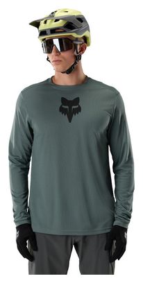 Maglia a maniche lunghe Fox Ranger Fox Head verde da uomo