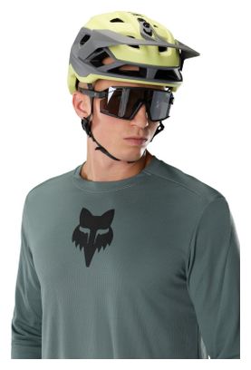 Maglia a maniche lunghe Fox Ranger Fox Head verde da uomo