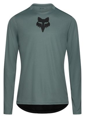 Maglia a maniche lunghe Fox Ranger Fox Head verde da uomo