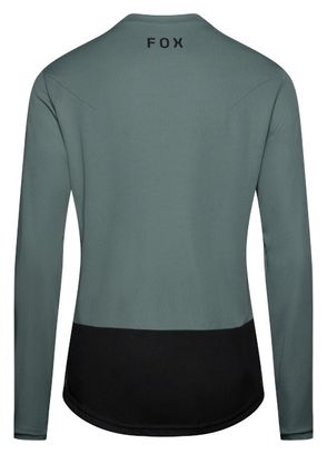 Maglia a maniche lunghe Fox Ranger Fox Head verde da uomo