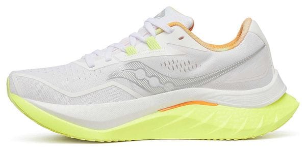 Chaussures Running Saucony Endorphin Speed 4 Gris/Orange Femme