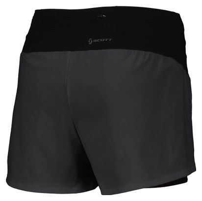 Pantalón Corto Scott Hybrid Endurance Tech 2 en 1 Negro Mujer