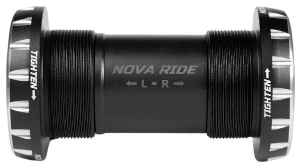 Boitier de pédalier Nova Ride BSA 24mm Argent