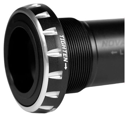 Boitier de pédalier Nova Ride BSA 24mm Argent