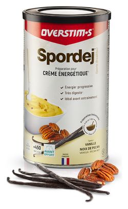 Crema Energética Overstims Spordej Vainilla/Nuez Moscada - 600g