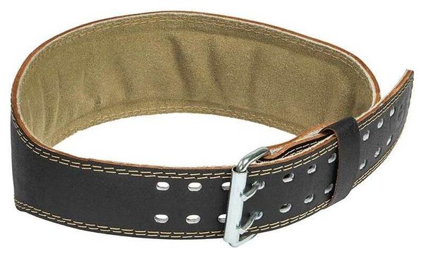 Ceinture d'haltérophilie en cuir rembourrée Harbinger Padded Leather Belt S