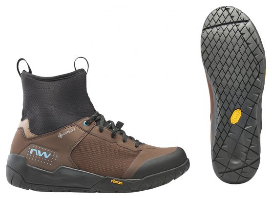 Northwave Multicross Mid Gtx MTB Schoenen Zwart/Bruin
