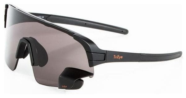 TRIEYE SMOKE F Lunettes vélo rétroviseur modèle femme - Noires - TRIEYE