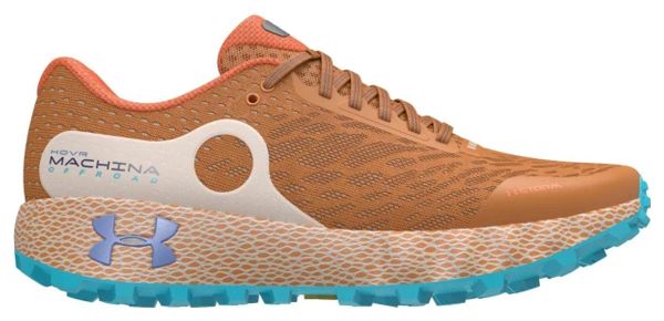 Women's Trail Running Shoes Under Armour HOVR Machina Off Road Orange Blue